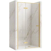 Porta Doccia Rea Atlas 80 Brush Gold destra