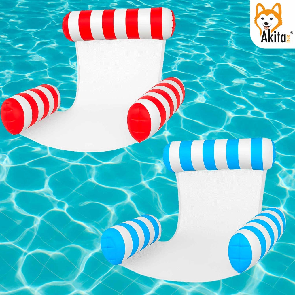 Akitaink 2 Amache Galleggianti Mare Piscina 4 in 1