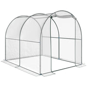 Serra da Giardino per Piante a Tunnel in PVC 250x200x200 cm