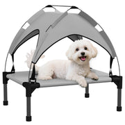 Letto per cani e gatti con telo UV e borsa di trasporto ¨C zephmum ¨C grigio 61x46x63 cm