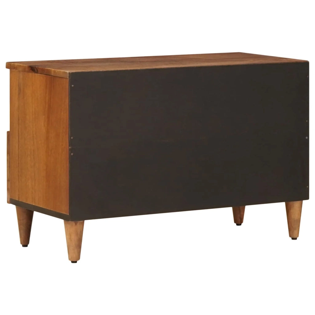 Tavolino da salotto | Tavolino da caff¨¨ | Tavolino da Soggiorno con cassetto Marrone 80 x 54 x 40 cm