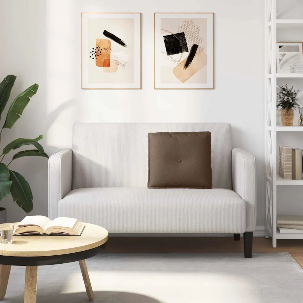 Cuscino per Schiena Marrone 50 x 19 x 45 cm Tessuto 42014619