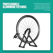 Centro di Acciaio per Bicicletta con Ruota in Alluminio Professionale