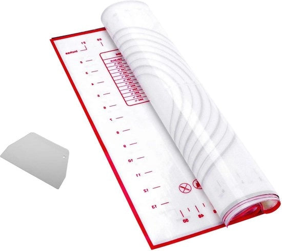 Mat di Fondant Extra Spesso - Mat di Lavorazione con Misuratore - 60 * 60Cm