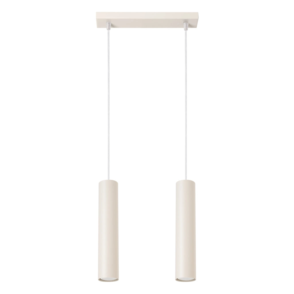 Lampada a sospensione LAGOS 2 beige