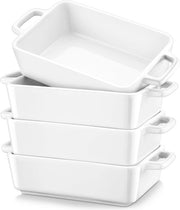Ovenschaal porcellana, forma per dolci, per crème brûlée, soufflé, rettangolare, 240 ml