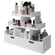 Trade Shop - Contenitore Box Espositore Per Trucco Organizer Porta Cosmetici Make Up Rossetto Cassetti -