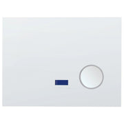Specchio da bagno illuminato a LED rettangolare 60 x 80 cm Glamour con altoparlante Bluetooth Lente di ingrandimento