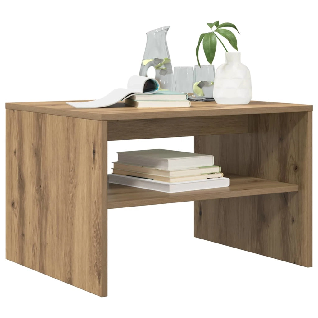 Tavolino da salotto Rovere artigianale 60 x 50 x 40 cm 8000275