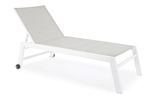 Lettino alto con ruote  hilde diversi colori Colore: BIANCO