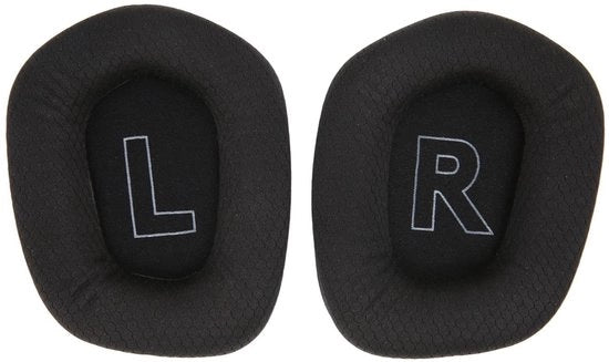 Set di Orecchini di Sostituzione per G733 - Adattamento e Comfortevole - Nero - Adatto per Logitech G733 - Set da 2