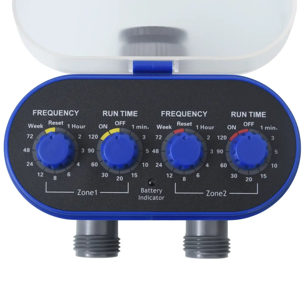 Timer per Irrigazione Doppia Uscita con Valvole a Sfera 147889