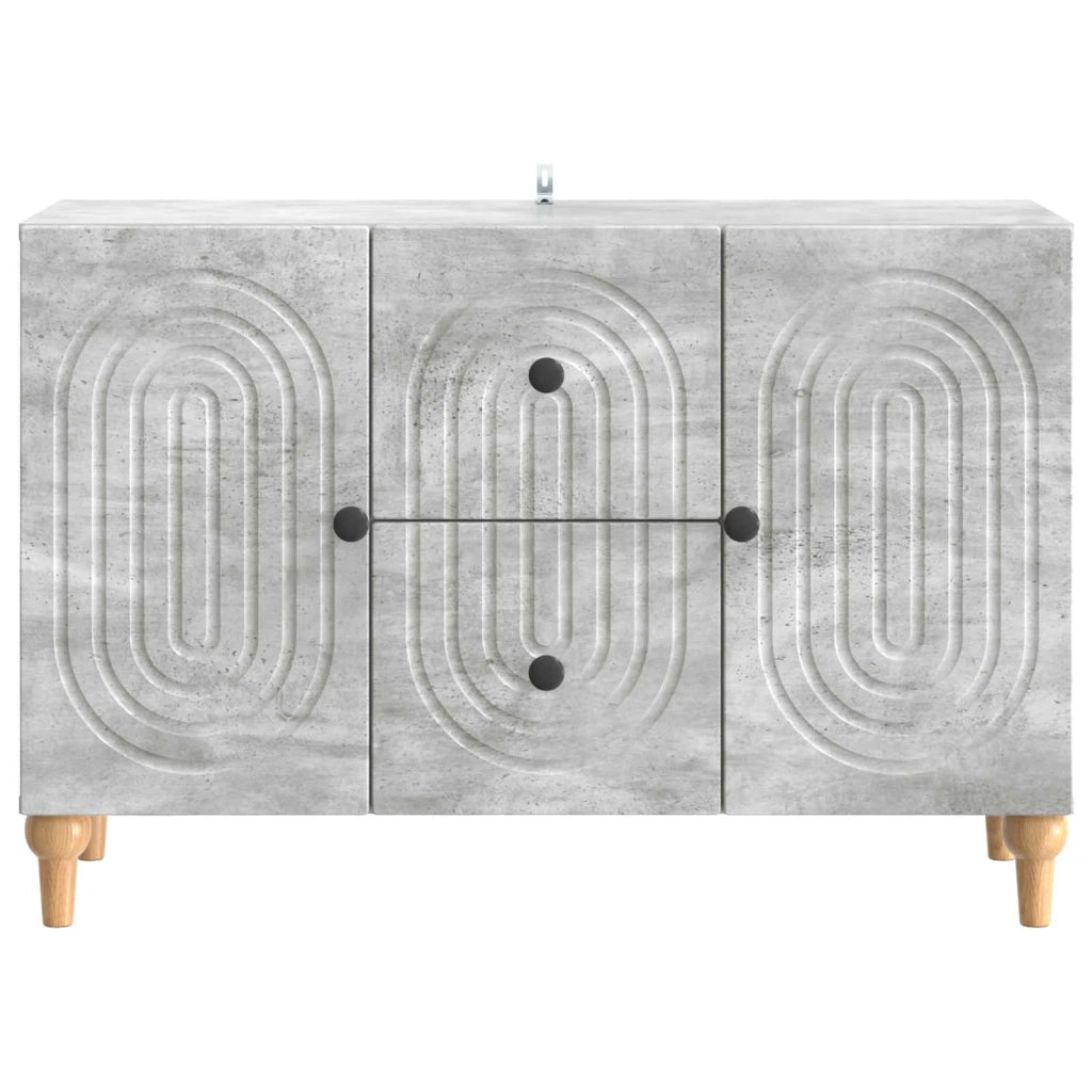 Mobile TV Grigio Cemento 89 x 34,5 x 60 cm Legno ingegnerizzato 894198