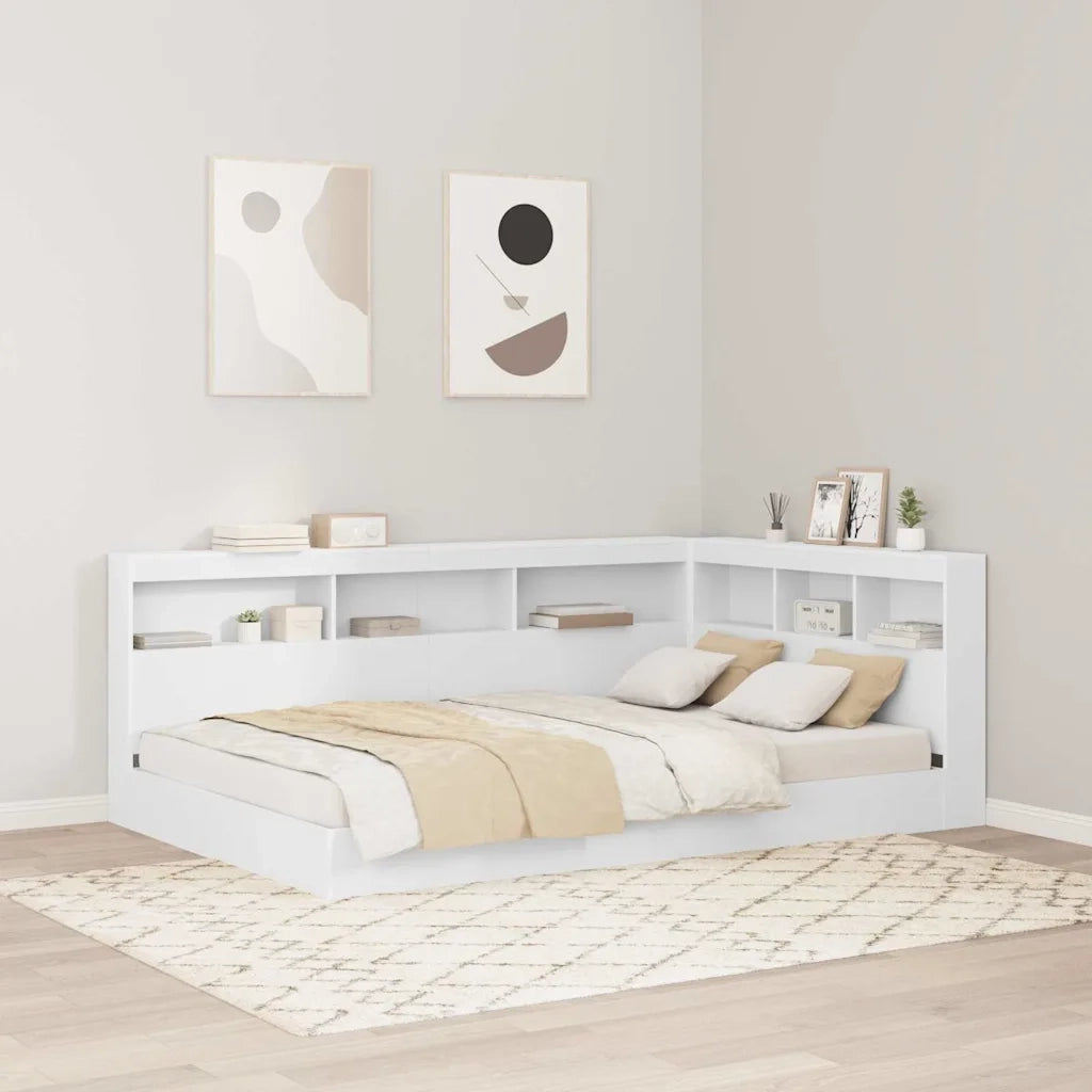 Testiera | Testata contenitore Bianco 120 cm Legno multistrato