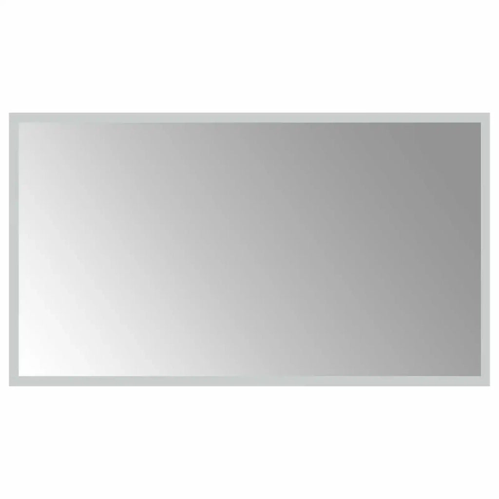 Specchio da bagno LED Trasparente 70 x 40 cm vetro temperato 42045814