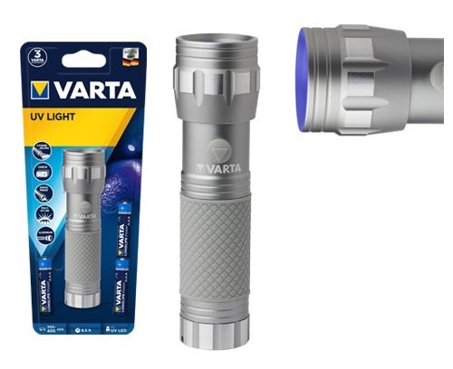 TORCIA VARTA LED UV LIGHT LUCE BLU -15638