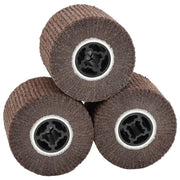 Rulli Abrasivi 3 pcs Marrone 12 x 12 x 10 cm Fibre sintetiche 42008341