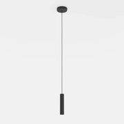 Lampadario A Sospensione Moderno Almudaina Acciaio Nero 1 Luce Led 5W 480Lm