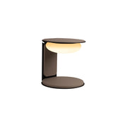 Lampada da tavolo LED ALINDA 9W taupe legno e vetro