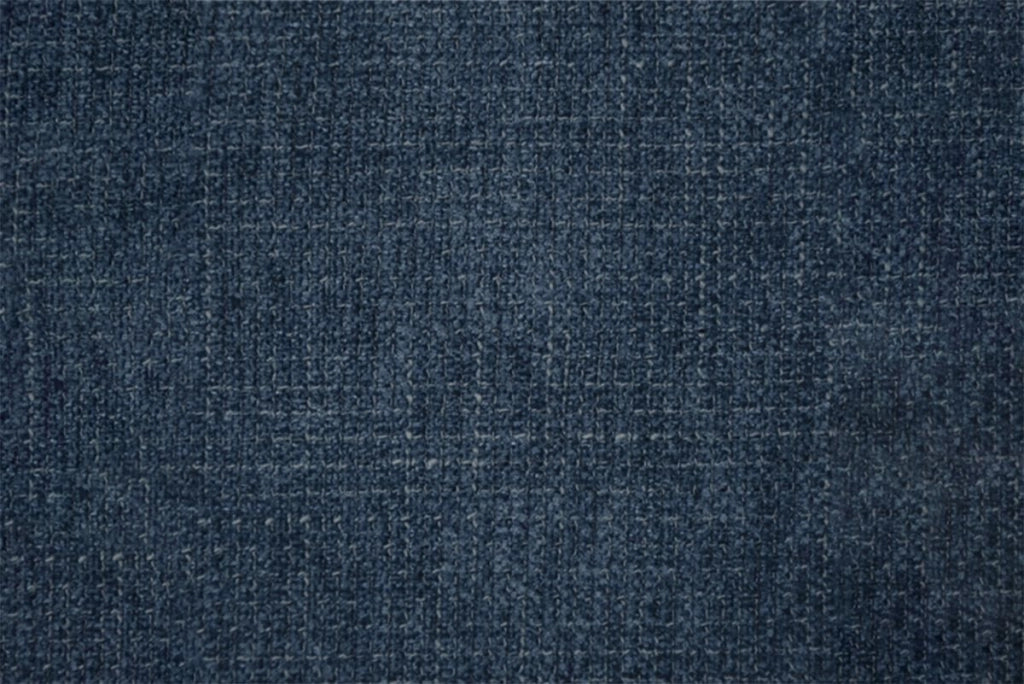 Testiera in tessuto natté blu oceano imbottita L90 cm