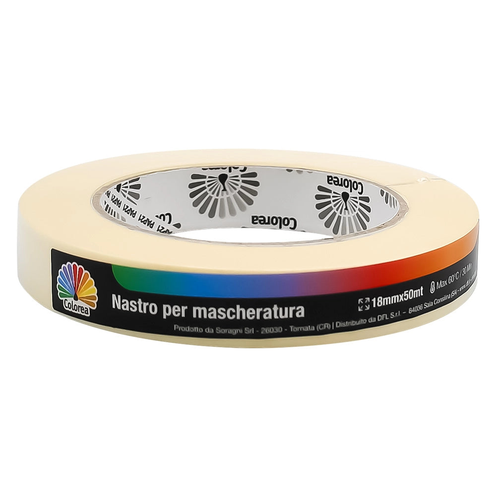 Nastro per Mascheratura x Colorea 96 Pezzi 18 mm 50 mt
