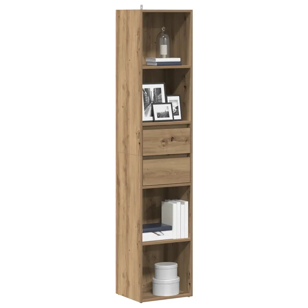 Libreria Rovere Artigianale 36x30x171 cm Legno Multistrato 856047