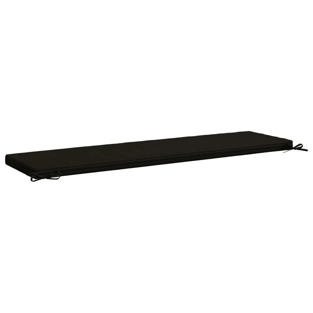 Cuscini per Panchina a 2 Pezzi SOEST 2 pz 100% Poliestere Nero 949037