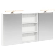 Set di Armadi da Bagno | Armadio da bagno con porta 3 pz 120 x 10,5 x 60,5 cm