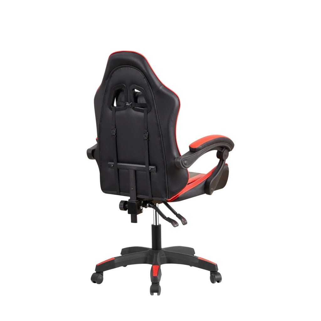 POLTRONA GAMING ALFA NERA/ROSSA SIMILP