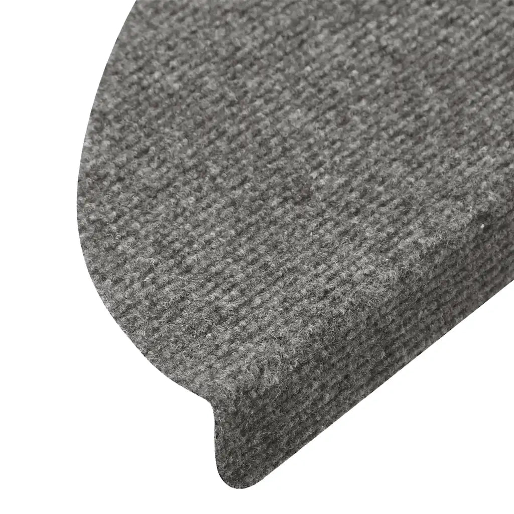 Tappetini Autoadesivi per Scale 30 pz Grigi 56x17x3 cm