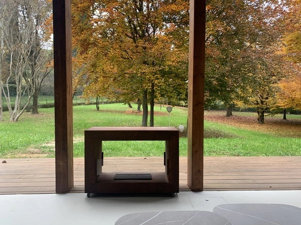 Biocamino Katami Corten - Vetri laterali
