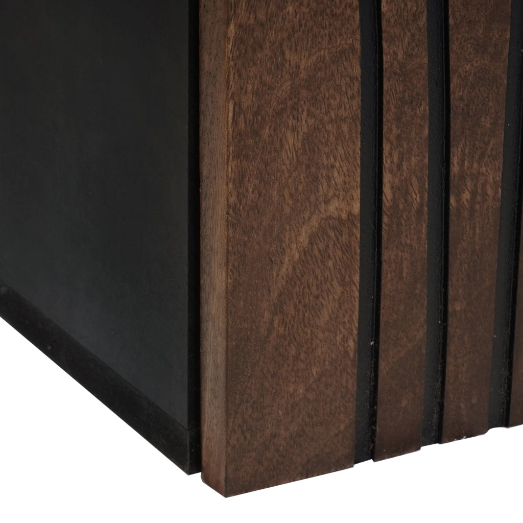 Armadio appeso da bagno 38x33.5x48 cm in legno massello e MDF