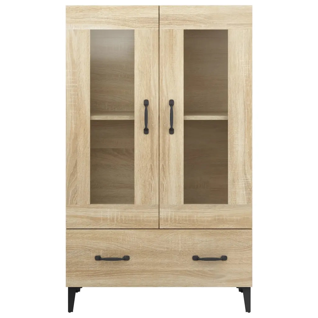 Credenza Rovere Sonoma 70x31x115 cm in Legno Multistrato 812558