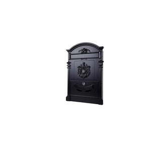 C CASSETTA POSTALE REGIA MAXI NERO 9005 30X9.5X46CM- 1,0 pz