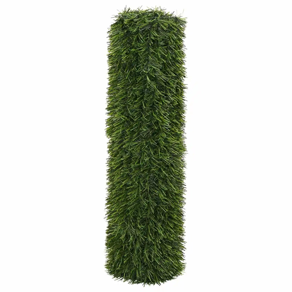 Recinzione Artificiale Verde chiaro 1 x 4 m PVC e Acciaio CFW4558055