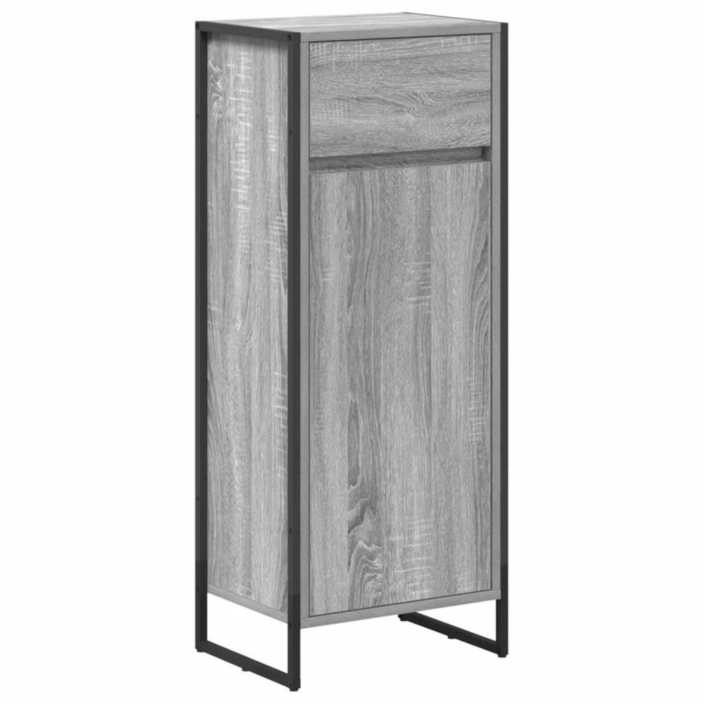 Set di mobili per il bagno Grigio Sonoma Legno multistrato 3403049