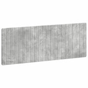 Testiera da Muro ZWOLLE Grigio Cemento Legno ingegnerizzato 896518