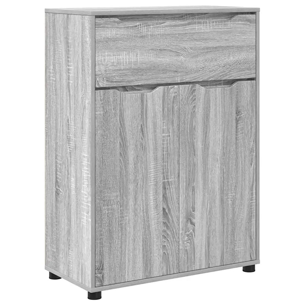 Mobile da Bagno con cassetto Grigio Sonoma 72,5 x 36,5 x 100 cm