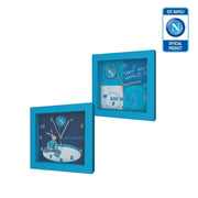 NAPOLI OM-08-NP - OROLOGIO DA PARETE CON DOPPIA GRAFICA REVERSIBILE