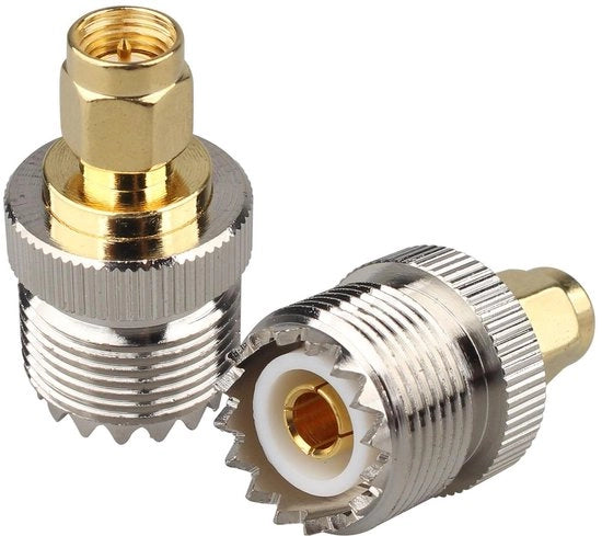 Adattatore di conversione SMA a UHF PL-259 - Compatibile con antenne CB radio