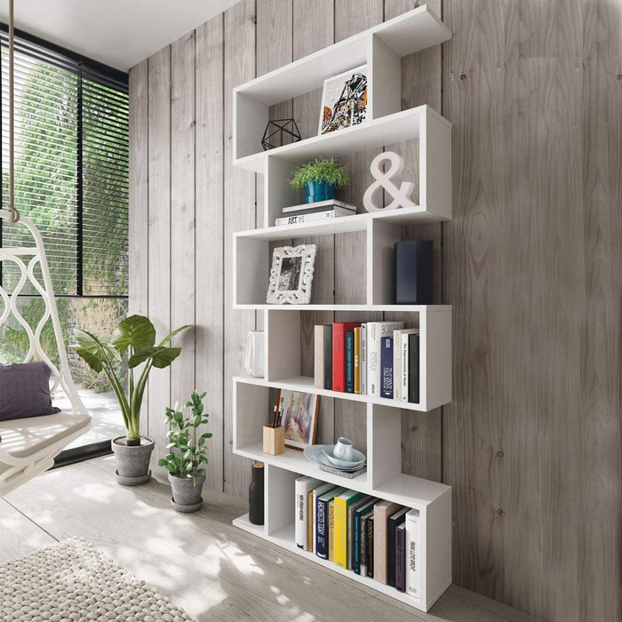 Libreria Alta Athena 192Hx80X25 Bianco