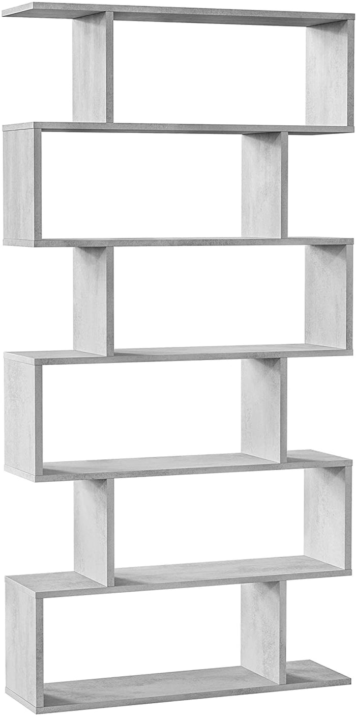 libreria alta athena 192hx80x25 cemento