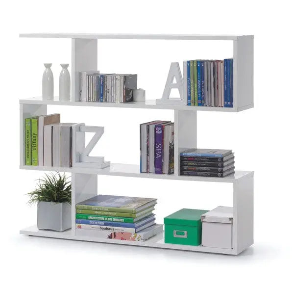 Libreria Bassa Athena 97Hx110X25 Bianco