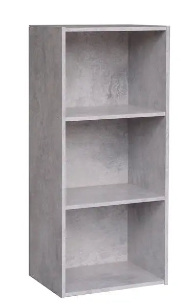 Libreria componibile .42x29x89h diversi colori Colore: CEMENTO