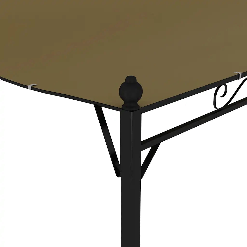 Tendalino Parasole-Gazebo 3x2,4 m Grigio Talpa 180 g/m2