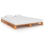 Giroletto in Pallet Marrone Legno Massello di Pino 140x200 cm cod mxl 62274