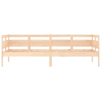 Dormeuse in Legno Massello di Pino 80x200 cm