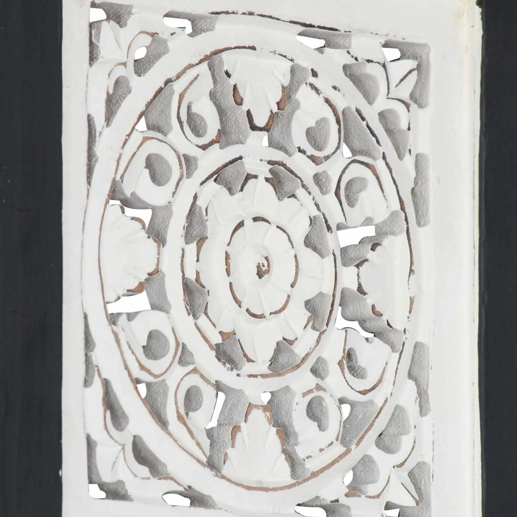 Decorazione artistica Nero e Bianco 40 x 40 x 1,5 cm 42046758