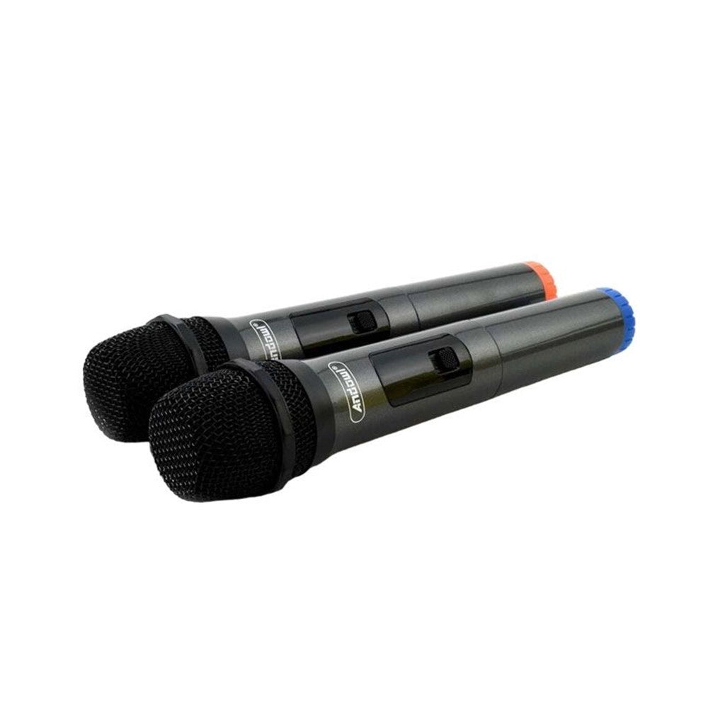 Trade Shop - Set Di 2 Microfoni Vocali Wireless Per Registrazione Trasmissione In Diretta Q-mic558 -
