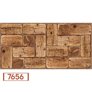 Pannelli 3D Rivestimento a parete in PVC effetto pietra, mosaico, legno Realistici e isolanti. - 7656 (mis.960x479mm)